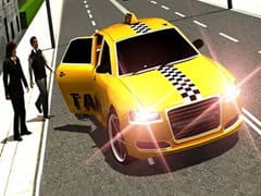 Crazy Taxi Car Simulation Game 3D